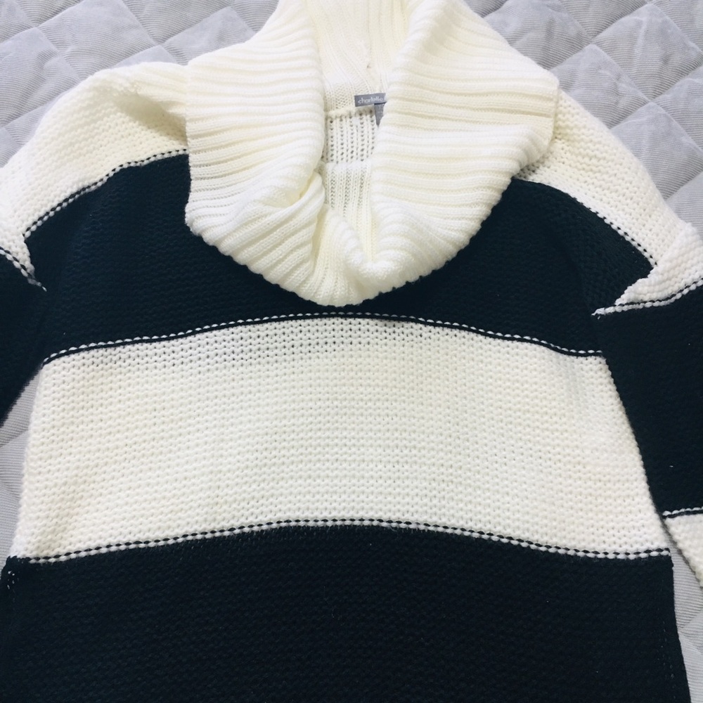 Charlotte Russe Cowl Neck Sweater